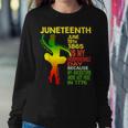 Junenth Independence Black Women Dancer Girl Ballerina Women Crewneck Graphic Sweatshirt Funny Gifts