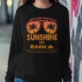 Just A Girl Who Loves Sunshine And Enka For Woman Women Sweatshirt Unique Gifts