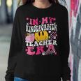 In My Kindergarten Teacher Era School Teach Back To School Women Sweatshirt Unique Gifts