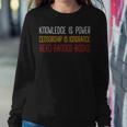 Knowledge Is Power Censorship Is Ignorance Read Banned Books Women Sweatshirt Funny Gifts