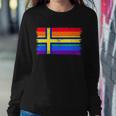 Lgbtq Rainbow Flag Of Sweden Swedish Gay Pride Women Sweatshirt Unique Gifts