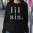Lil Sis Women Girls & Sorority Little Sister Women Sweatshirt Unique Gifts