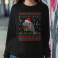 Mana Christmas Sweater Ugly Xmas Sea Cow Santa Hat Women Sweatshirt Funny Gifts