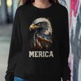 Merica Eagle Mullet 4Th Of July Men Women American Flag Usa Women Sweatshirt Unique Gifts