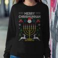 Merry Chrismukkah Happy Hanukkah Jew Ugly Christmas Sweater Women Sweatshirt Funny Gifts