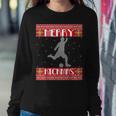 Merry Kickmas Soccer Player Sports Ugly Christmas Sweater Women Sweatshirt Unique Gifts