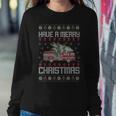 Merry Xmas Ugly Christmas Sweater Fireman Firefighter Women Sweatshirt Funny Gifts