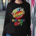 Mommy Of The Birthday Boy Uno Mom Mama 1St Bday Women Sweatshirt Unique Gifts