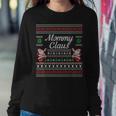 Mommy Claus Ugly Christmas Sweater Pajamas Pjs Women Sweatshirt Unique Gifts
