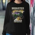Monster Truck Are My Jam Monster Truck Mom Women Sweatshirt Funny Gifts