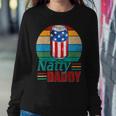 Natty Daddy Funny Dad Bob Beer Drinker Fathers Day Women Crewneck Graphic Sweatshirt Funny Gifts