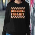 Occupational Therapy Pediatric Ot Therapist Cute Groovy Women Sweatshirt Unique Gifts