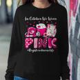 In October We Wear Pink Registered Nurse Life Breast Cancer Women Sweatshirt Unique Gifts