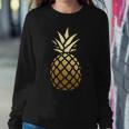 Pineapple Gold Cute BeachFor Kid Vacation Women Sweatshirt Funny Gifts