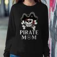 Pirate Mom Funny Costume Family Matching Women Crewneck Graphic Sweatshirt Personalized Gifts