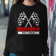 Pit Mom Crew Mommy Racing Race Car Costume Women Women Sweatshirt Unique Gifts
