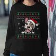 Pitbull Christmas Ugly Sweater Pit Bull Lover Xmas Women Sweatshirt Funny Gifts