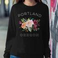 Portland Oregon Rose Lovers Gardeners Women Sweatshirt Unique Gifts