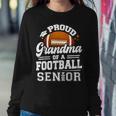 Proud Grandma Of A Football Senior 2024 Graduate Women Sweatshirt Unique Gifts