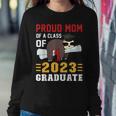 Proud Mom Of A 2023 Graduate Sloth Graduation Women Sweatshirt Unique Gifts