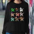 Pug Dog Witch Mummy Halloween Costume Christmas Mummy Women Sweatshirt Unique Gifts