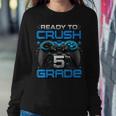 Ready To Crush 5Th Grade Level Unlocked Game On 5Th Grade Women Sweatshirt Unique Gifts