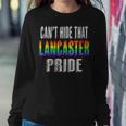 Retro 70S 80S Style Cant Hide That Lancaster Gay Pride Women Sweatshirt Unique Gifts