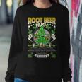 Root Beer Kush Hybrid Cross Marijuana Strain Cannabis Leaf Beer Sweatshirt Unique Gifts