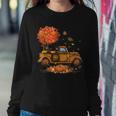 Rottweiler Pumpkins Truck Autumn Leaf Fall Thanksgiving Fall Thanksgiving Women Sweatshirt Unique Gifts