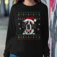 Saint Bernard Christmas Ugly Sweater Dog Lover Women Sweatshirt Funny Gifts
