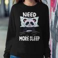 Sleeping Panda Bear Im So Tired Need More Sleep Women Crewneck Graphic Sweatshirt Personalized Gifts
