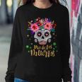 Sugar Skull Day Of The Dead Dia De Los Muertos Women Women Sweatshirt Unique Gifts