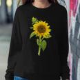 Sunflower Wildflower Vintage Botanical Plant Gardening Women Sweatshirt Unique Gifts