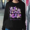In My Teacher Era 3Rd Grade Version 3Rd Grade Teacher Era Women Sweatshirt Personalized Gifts