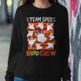 Team Sped Boo Crew Special Educator Spooky Ghost Iep Teacher Women Sweatshirt Unique Gifts