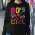 This Is My 80S Girl Costume 1980S Retro Vintage 80S Party Women Crewneck Graphic Sweatshirt Personalized Gifts