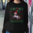 Ugly Christmas Unicorn Sweater Unicorn Xmas Girls Boys Women Sweatshirt Funny Gifts