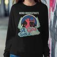 Never Underestimate A Girl With A Bow Archery Sagittarius Women Sweatshirt Unique Gifts