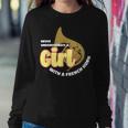 Never Underestimate A Girl With A French Horn Wome Women Sweatshirt Unique Gifts