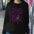 Never Underestimate A Grandma With A Bicycle CoolWomen Sweatshirt Funny Gifts