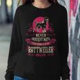 Never Underestimate Power Of Rottweiler Mom Women Sweatshirt Funny Gifts