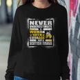 Never Underestimate Woman Courage And A Scottish Terrier Women Sweatshirt Unique Gifts