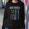 Veteran Of The United States Air Force Retired Women Sweatshirt Unique Gifts