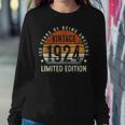Vintage 1924 100 Bday Decorations 100Th Birthday Women Sweatshirt Unique Gifts