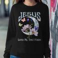 Vintage Boho Retro Christian Faith Jesus Inspirational Grace Faith Women Sweatshirt Unique Gifts