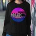Vintage Branson Vaporwave Missouri Women Sweatshirt Unique Gifts