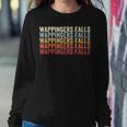 Wappingers Falls New York Wappingers Falls Ny Retro Vintage Women Sweatshirt Unique Gifts