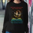 They Didn't Burn Witches They Burned Ban Book Apparel Women Sweatshirt Funny Gifts