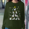 Cats Christmas Tree Cute Cat Lover Xmas Winter Girls Women Sweatshirt Personalized Gifts