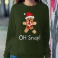 Gingerbread Cute Christmas Oh Snap Women Sweatshirt Personalized Gifts